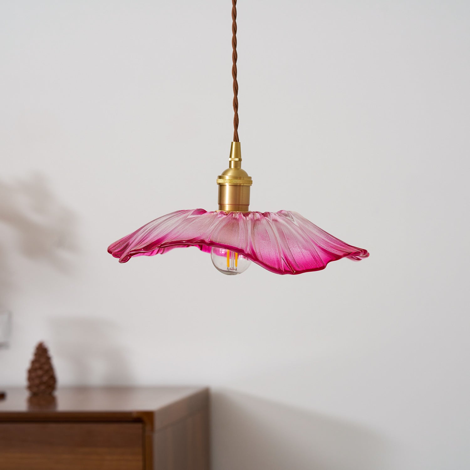 Rodenford Flower Plug In Pendant Light