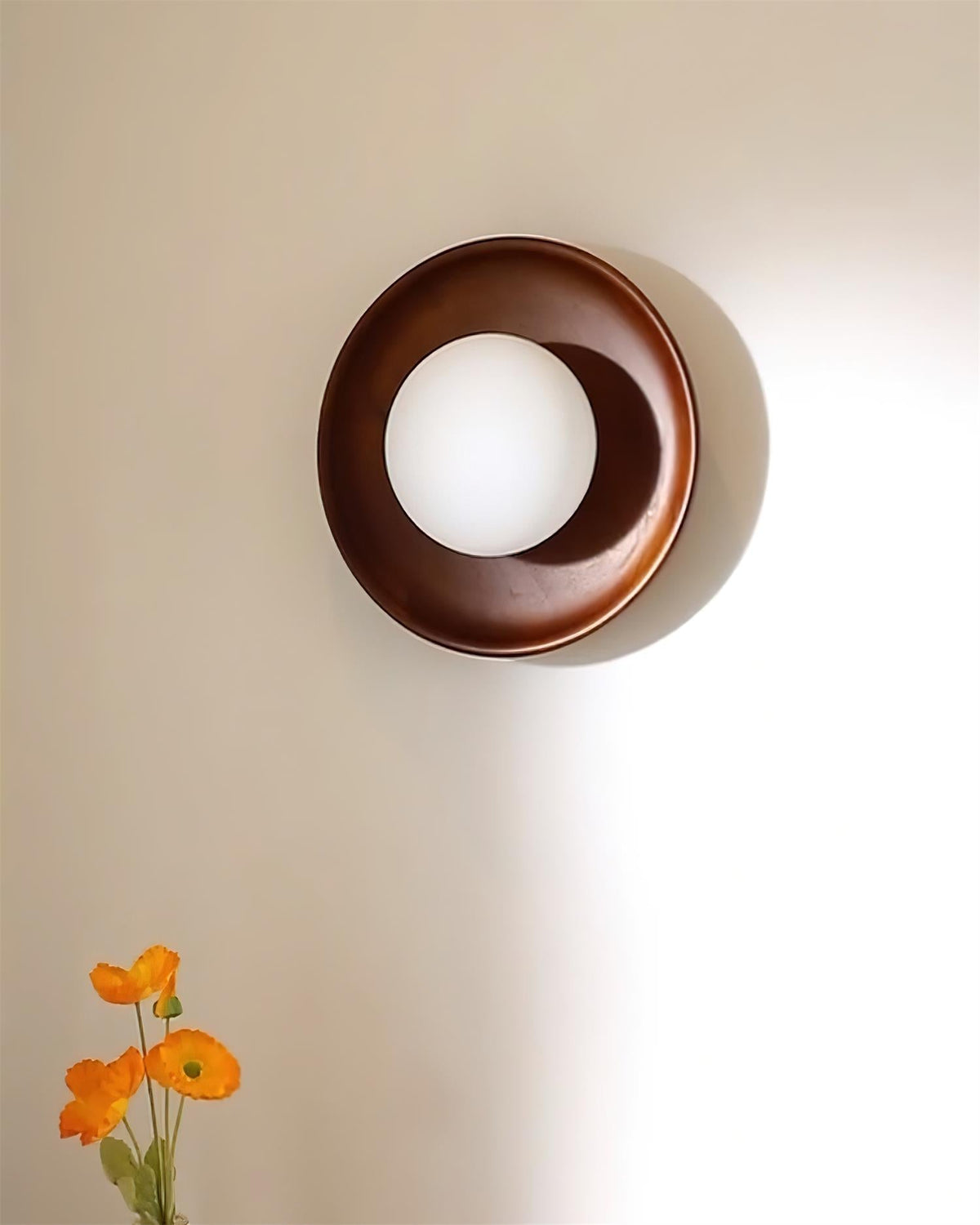 Lexaywell Outdoor Round Wall Light