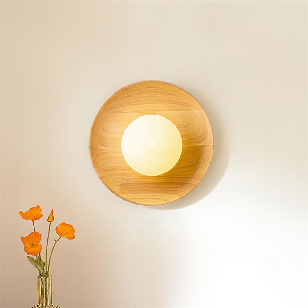 Lexaywell Outdoor Round Wall Light
