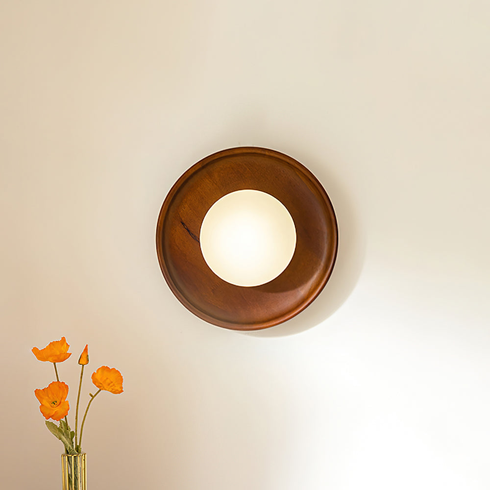Lexaywell Outdoor Round Wall Light