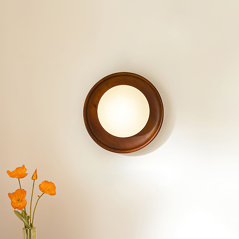 Lexaywell Outdoor Round Wall Light