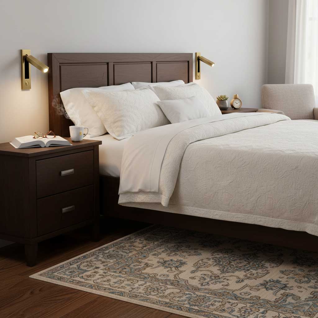 Jorson Recessed Wall Reading Lamp