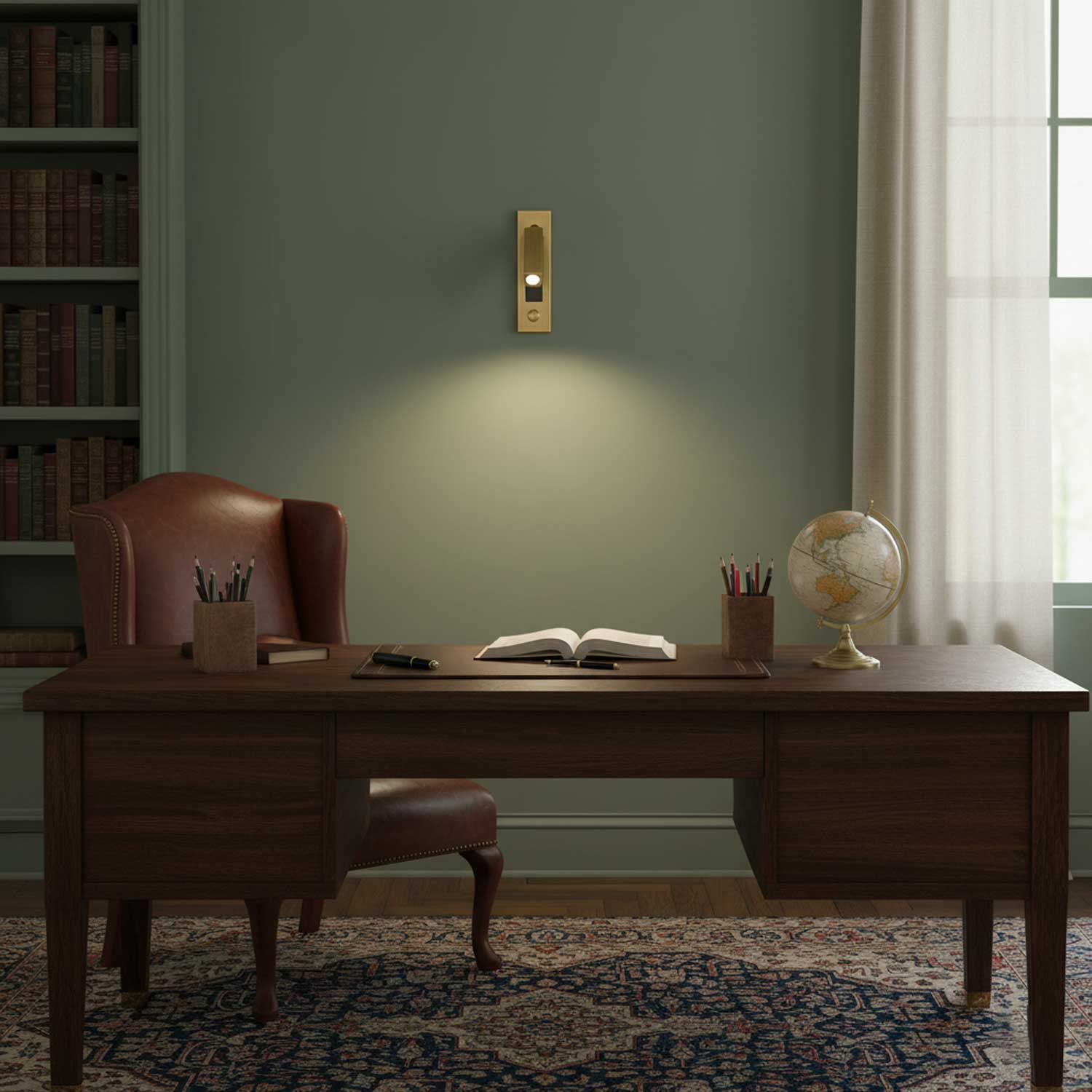 Jorson Recessed Wall Reading Lamp