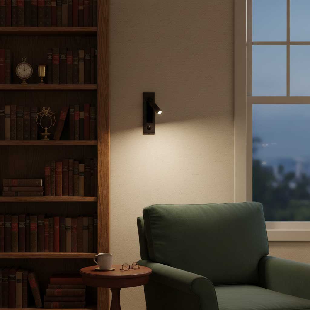 Jorson Recessed Wall Reading Lamp