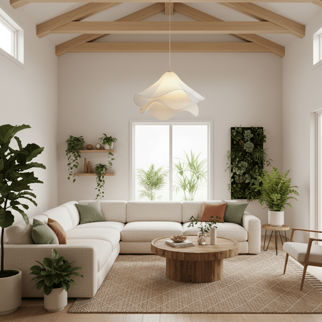 Koavas Pleated Pendant Light