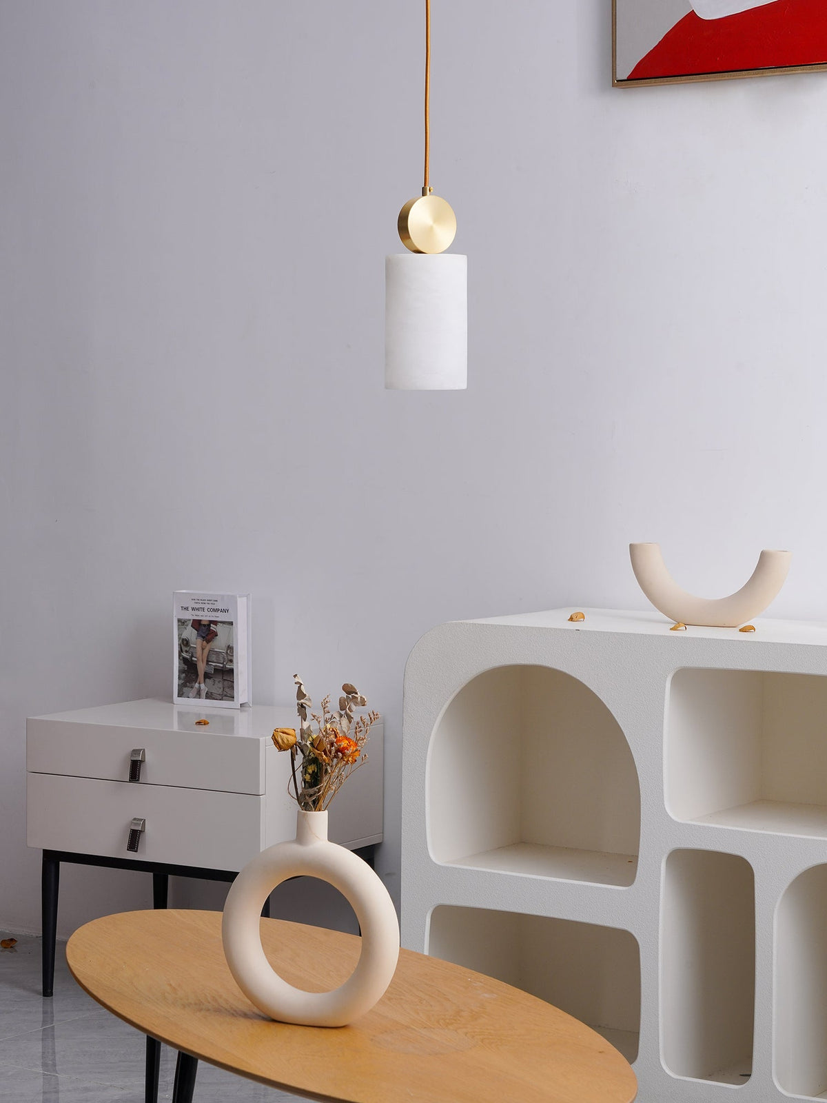 Obolus Alabaster Pendant Light – detail 13