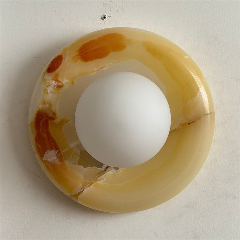 Melle Globe Wall Light