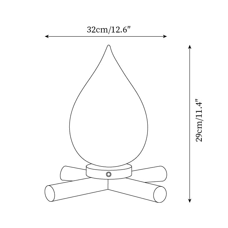Firebeam Charge Table Lamp – detail 6