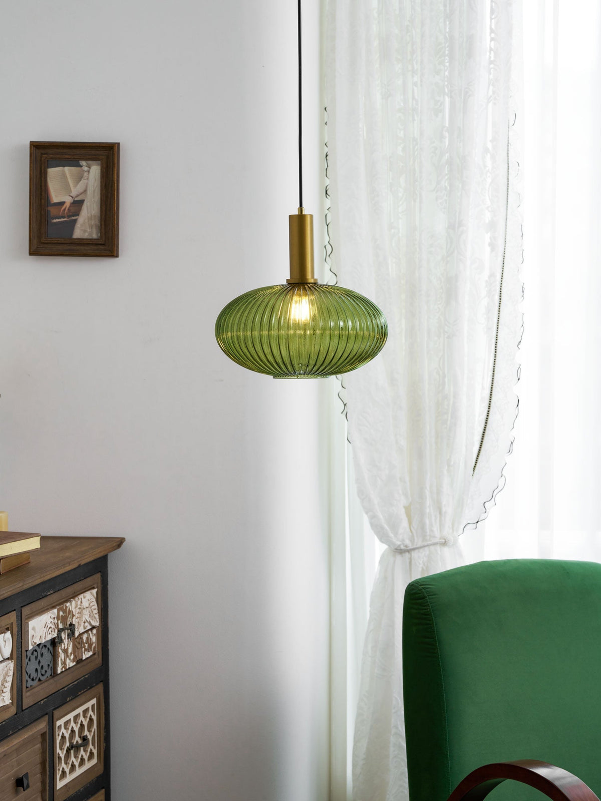 Reefu Fluted Pendant Light