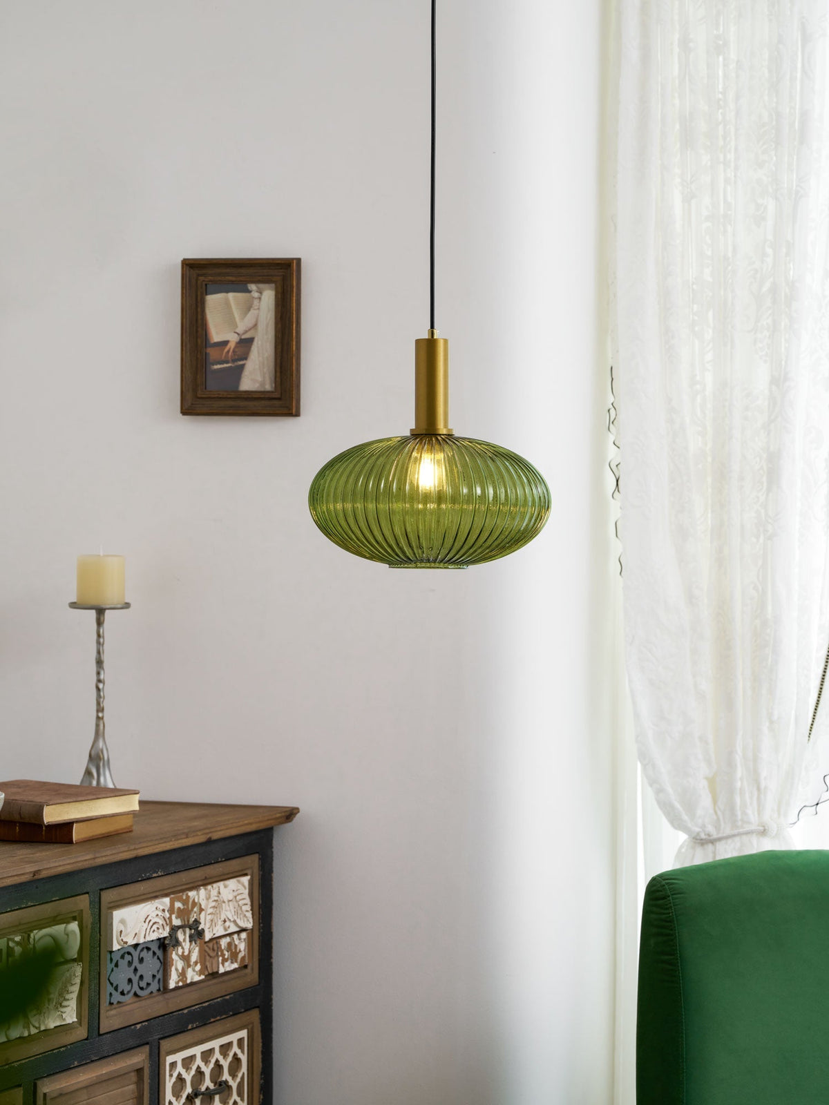 Reefu Fluted Pendant Light