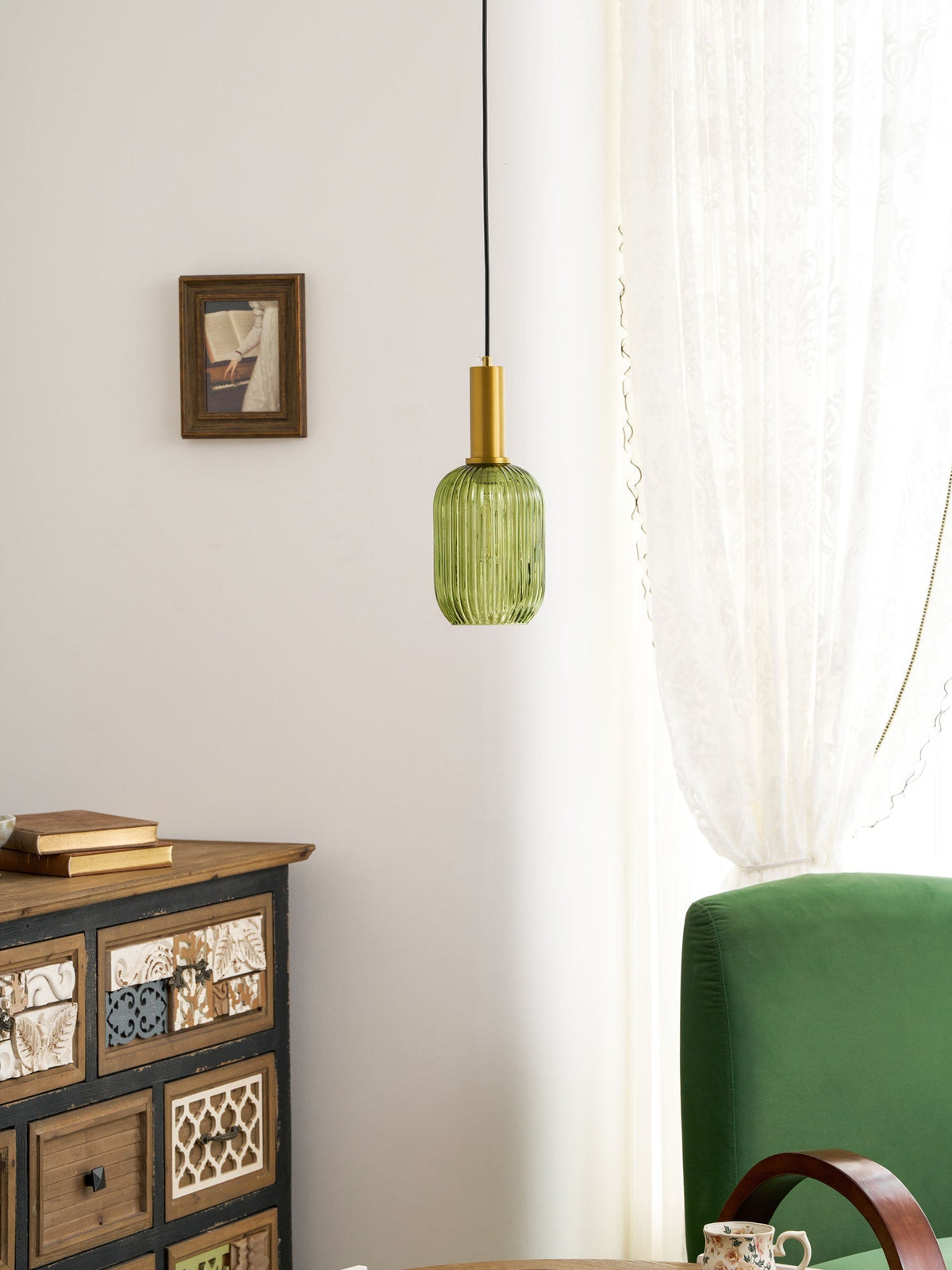 Reefu Fluted Pendant Light