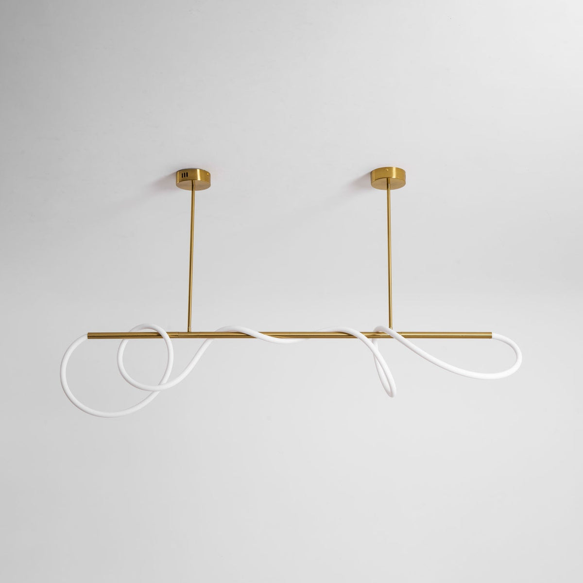 Serpentine Glow Gold Chandelier – detail 24