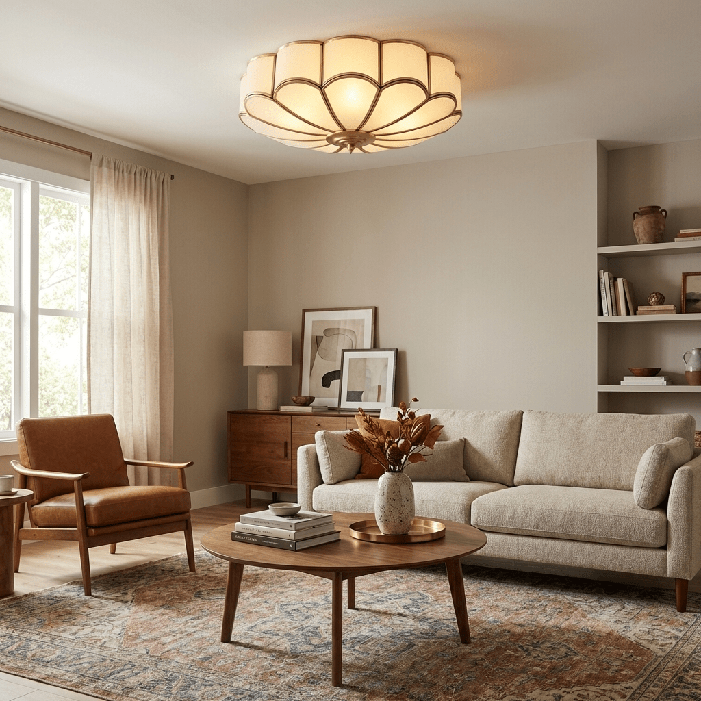 Paxley Floral Ceiling Light