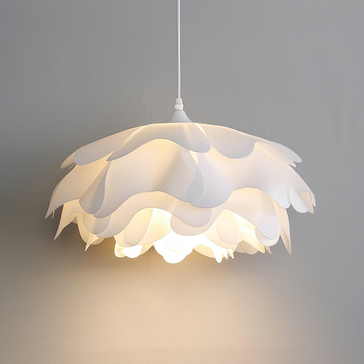 Flower Shaped White Pendant Lamp – detail 25