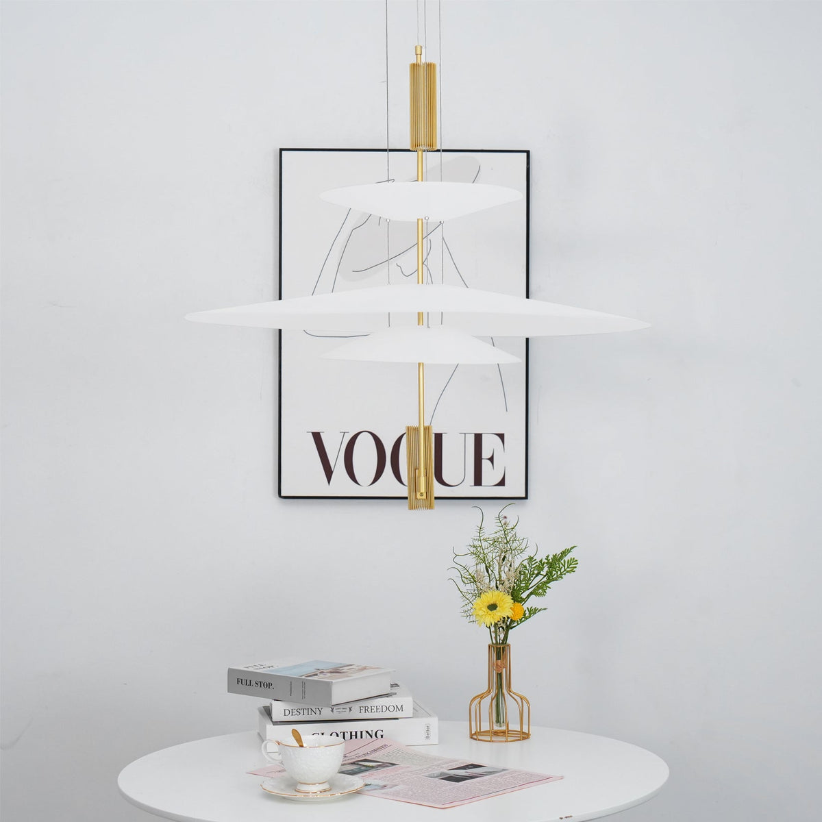 Jorveno Sculptural Pendant Light