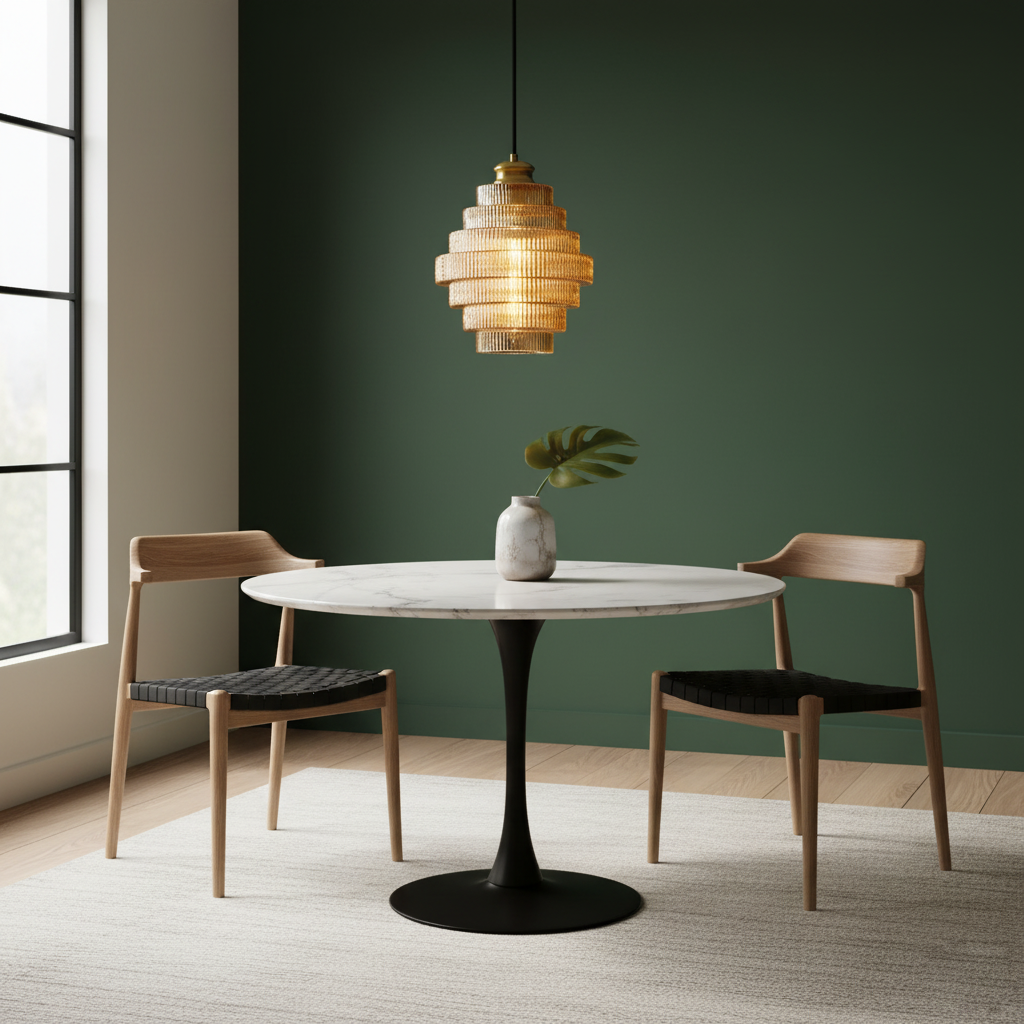 Wiolan Ribbed Pendant Light