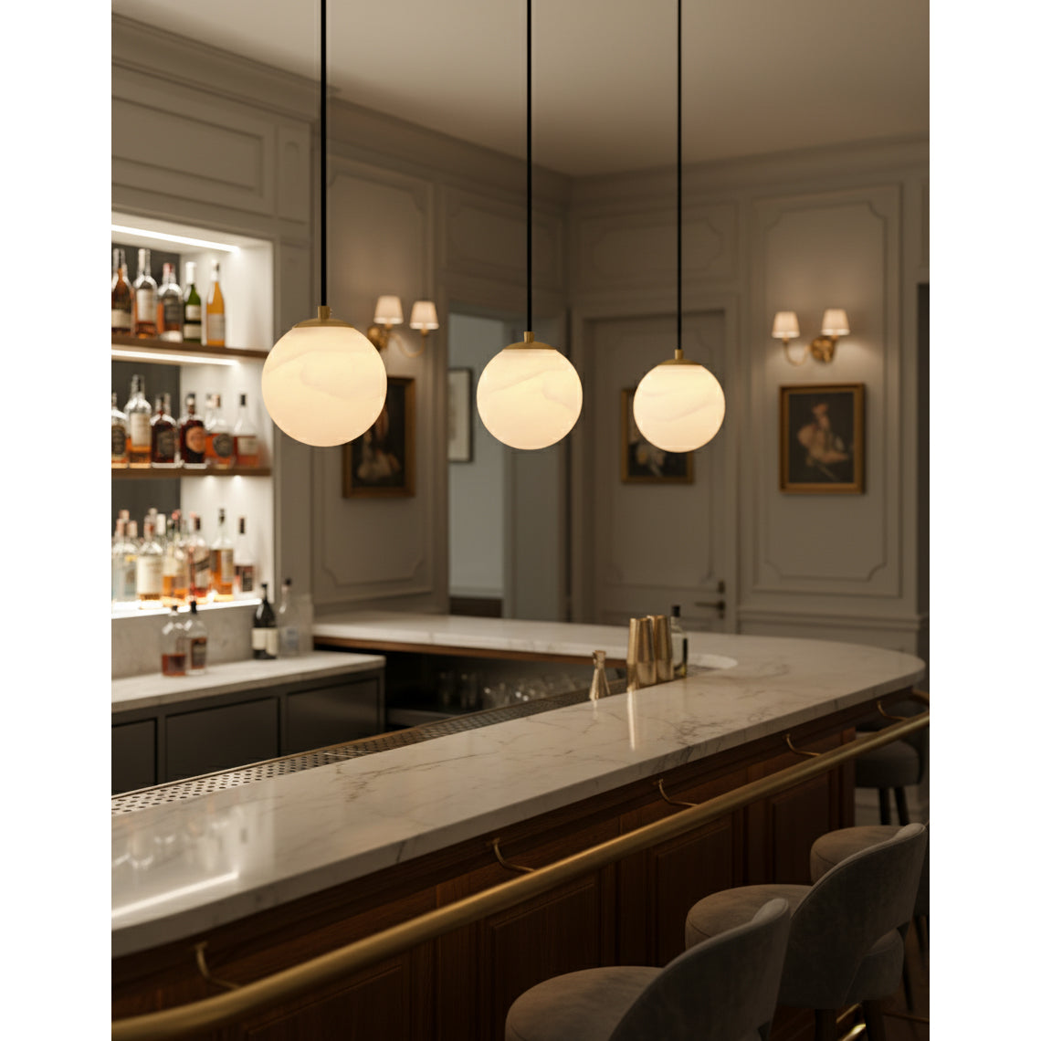 Paloisa Globe Pendant Light