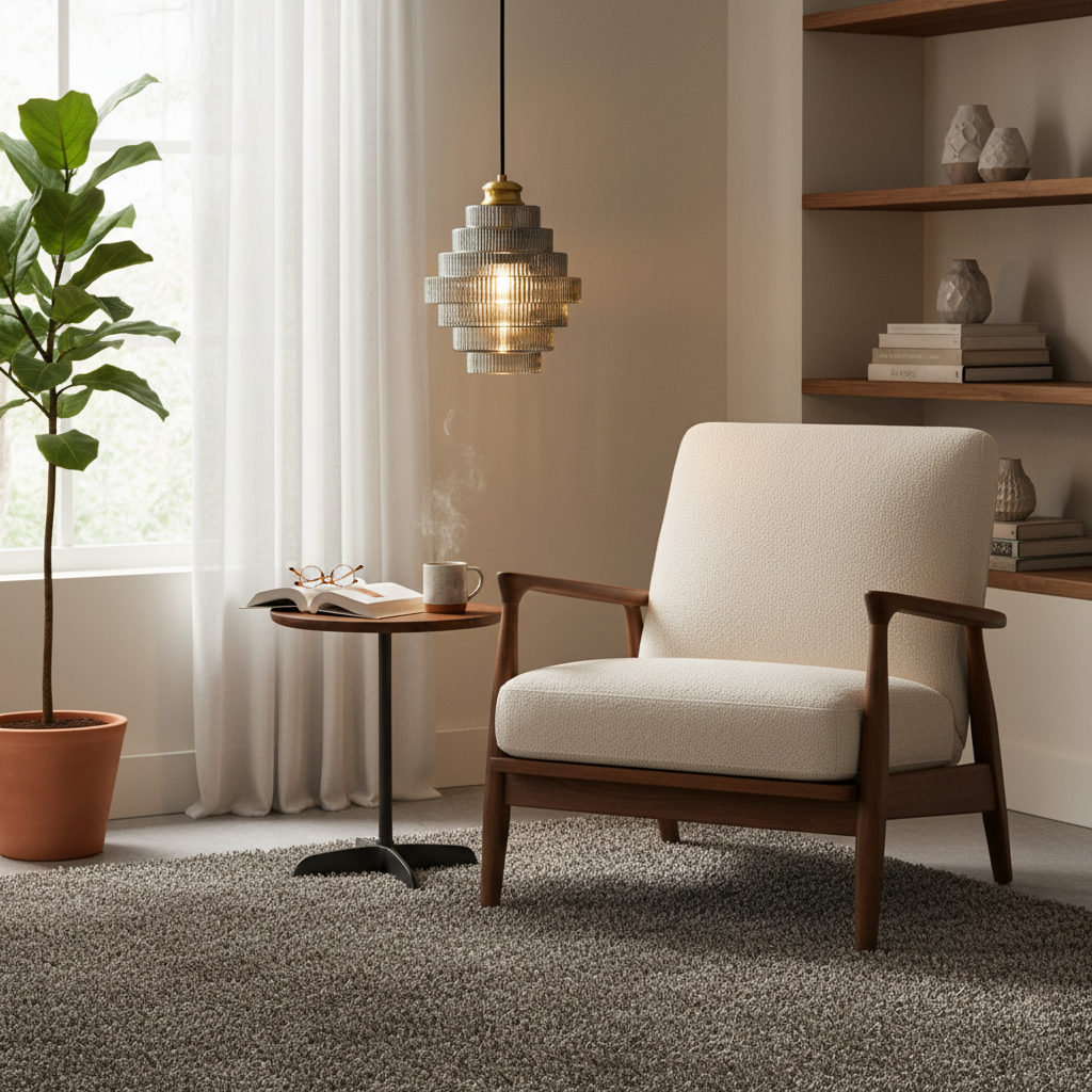 Wiolan Ribbed Pendant Light