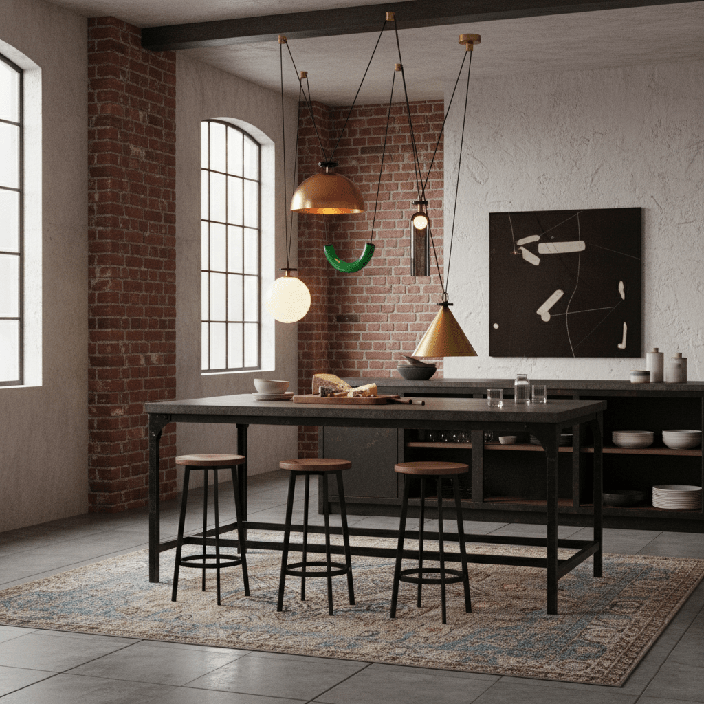 Renleno Modern Pendant Light