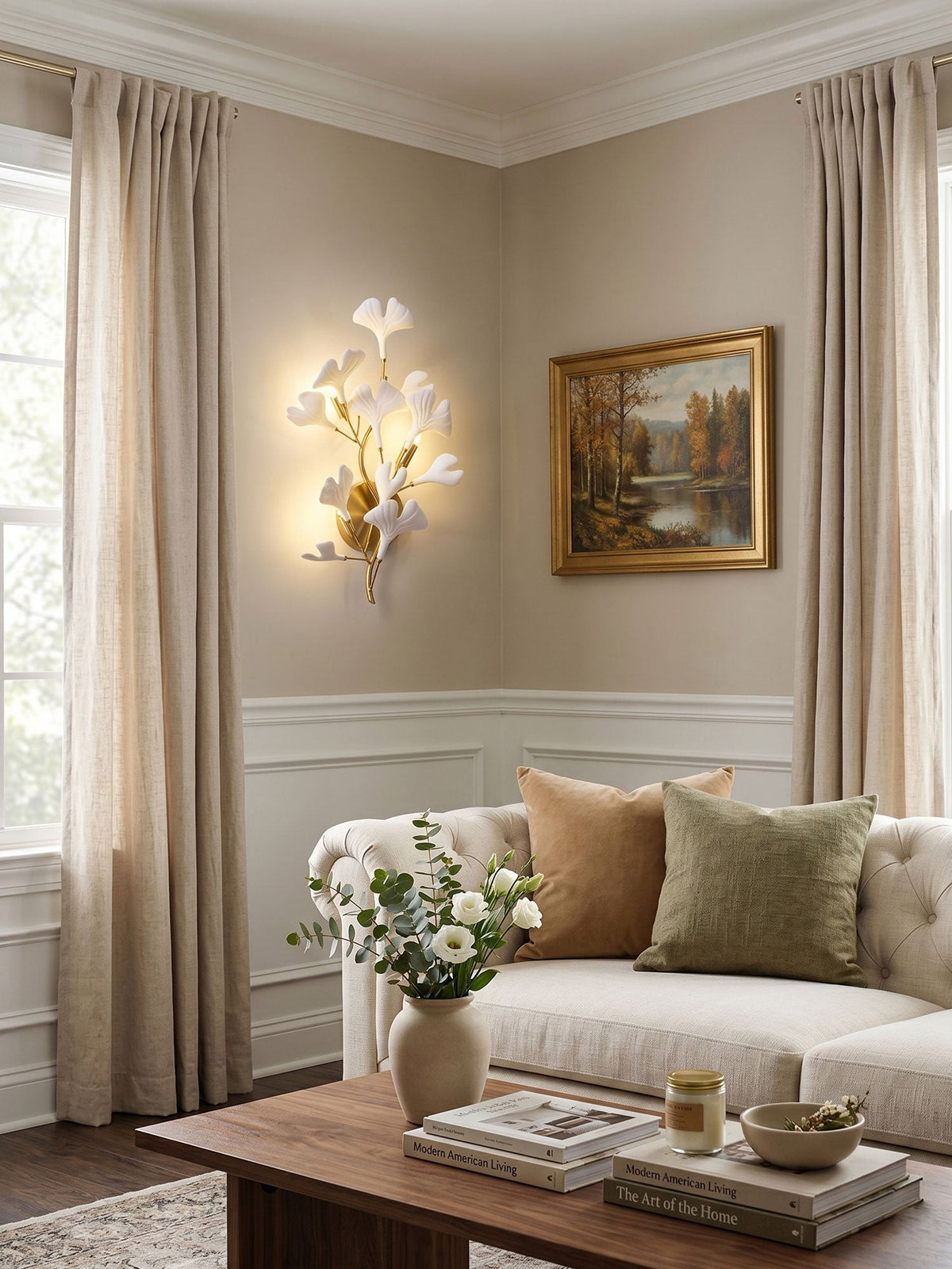Gingko Wall Lamp – detail 4