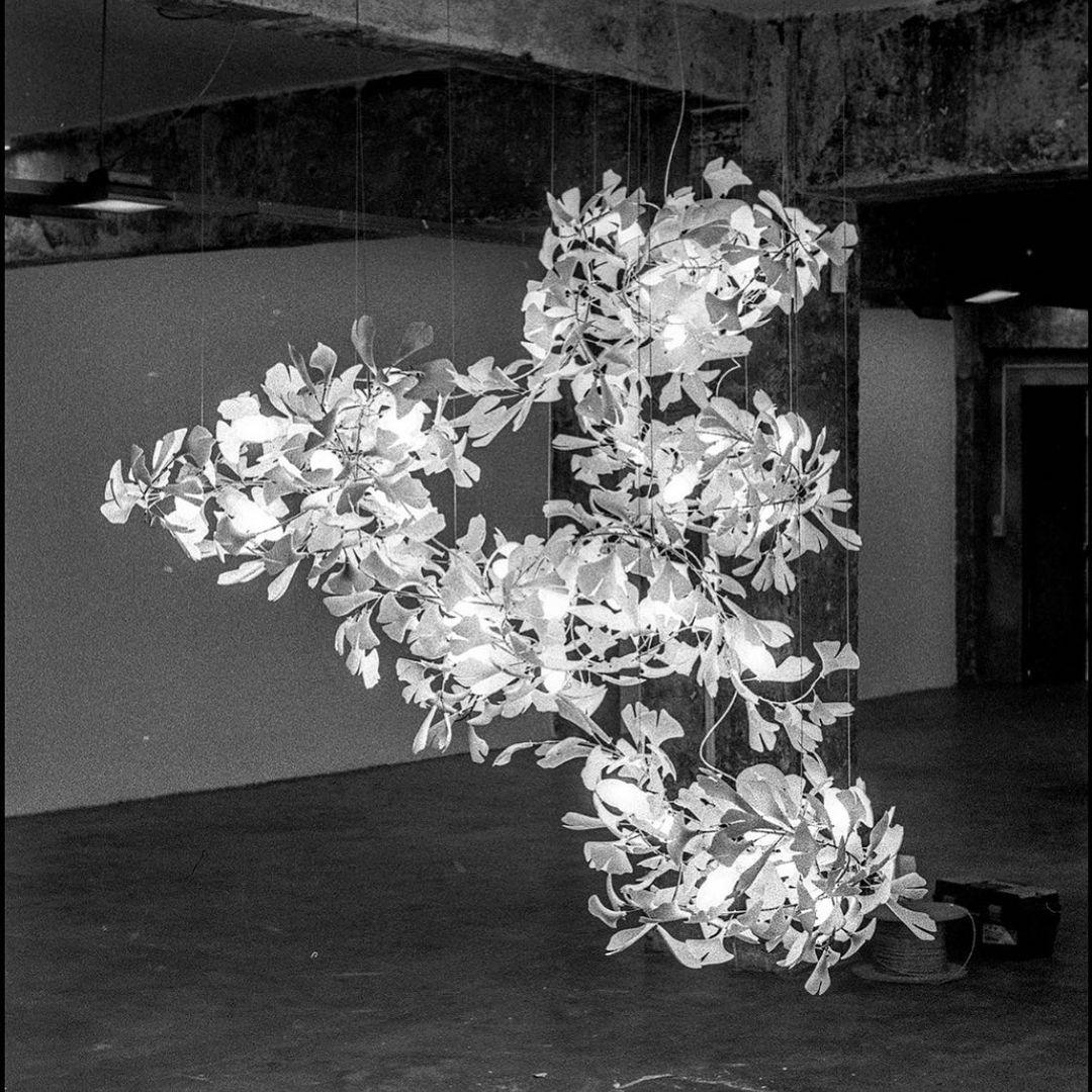 Gingko Vortex Chandelier – detail 24