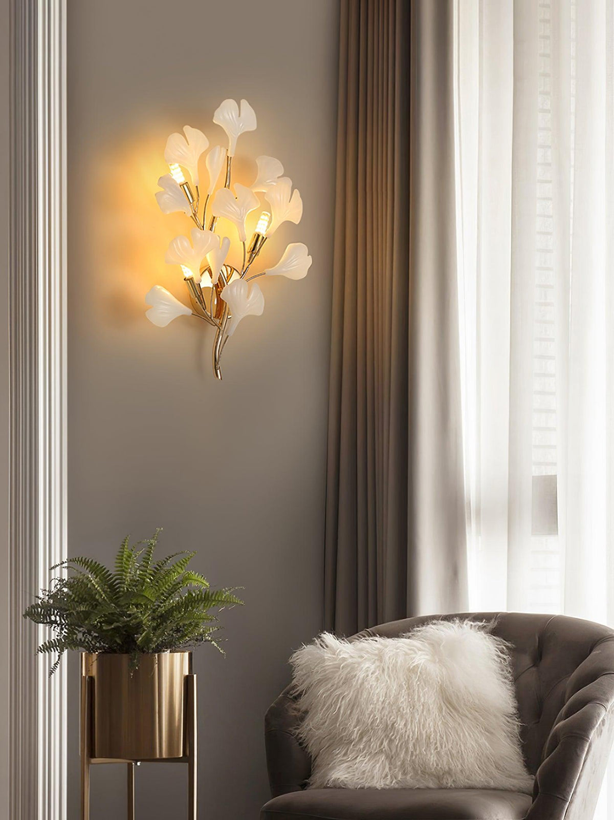 Gingko Wall Lamp – detail 30