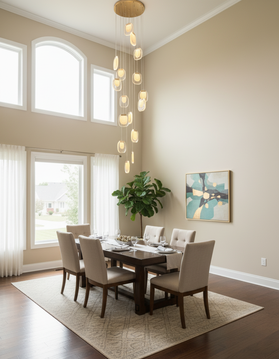 Glass Ripples Pendant Lamp – detail 18
