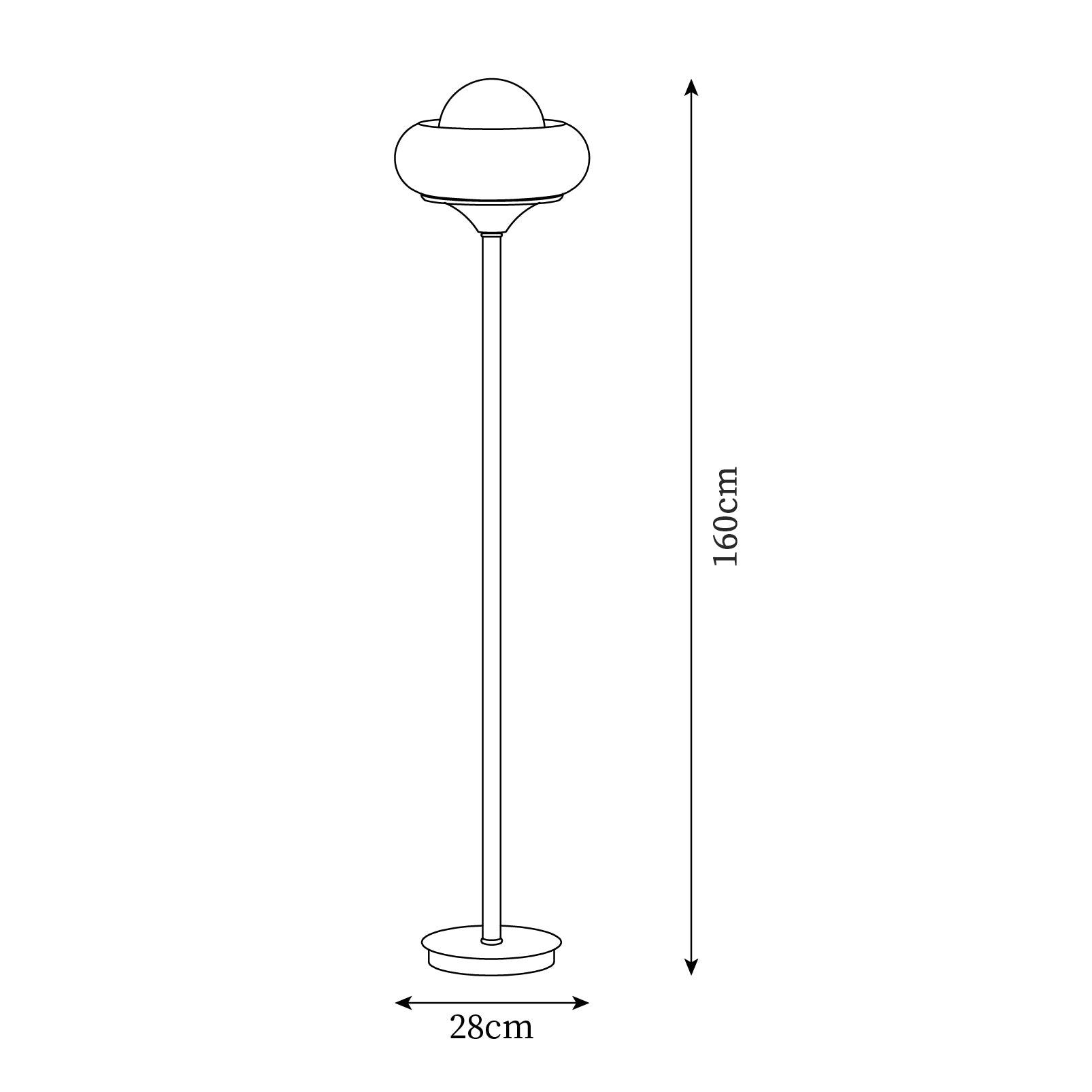 Nolla Globe Floor Lamp