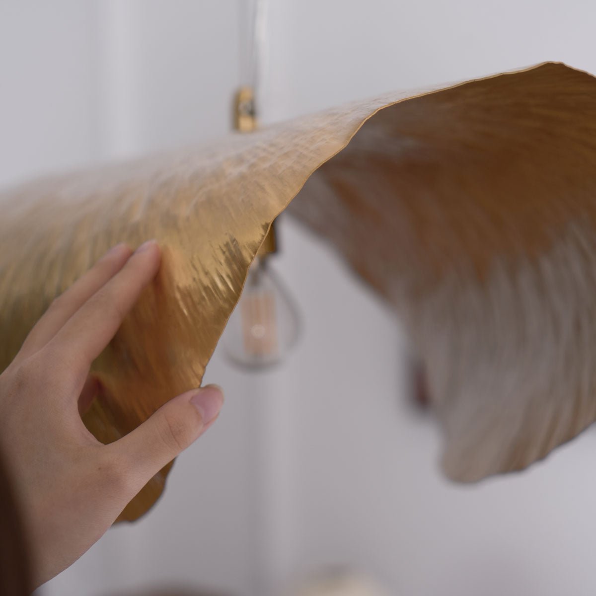 Hammered Pendant Light - Vakkerlight