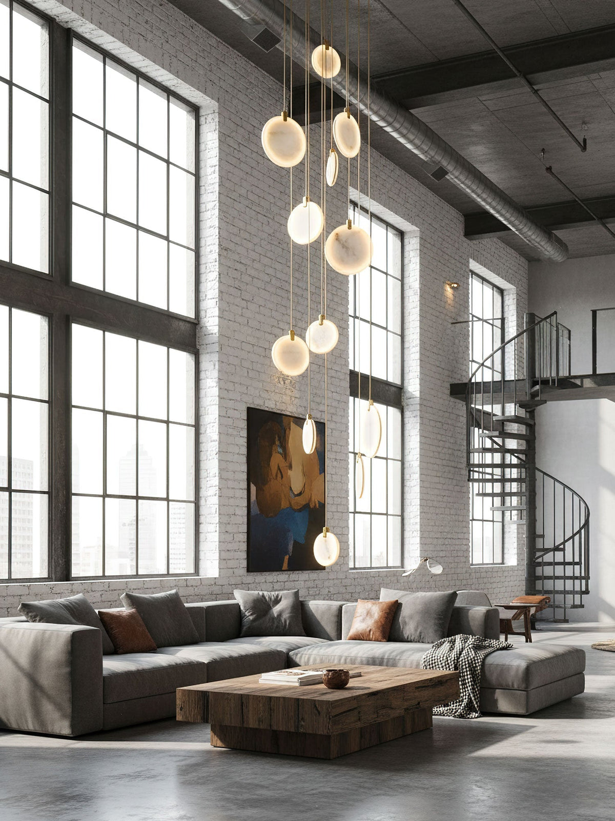 Harvest Alabaster Pendant Lamp – detail 10
