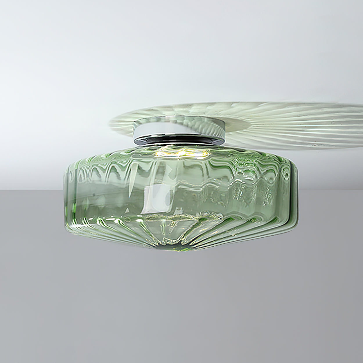 Eliani Ribbed Ceiling Light