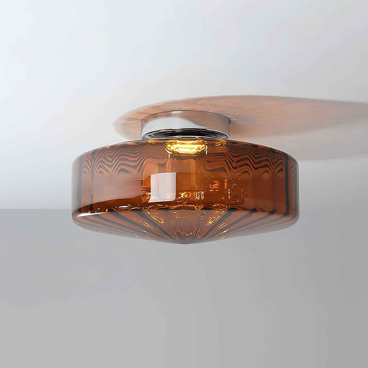 Eliani Ribbed Ceiling Light