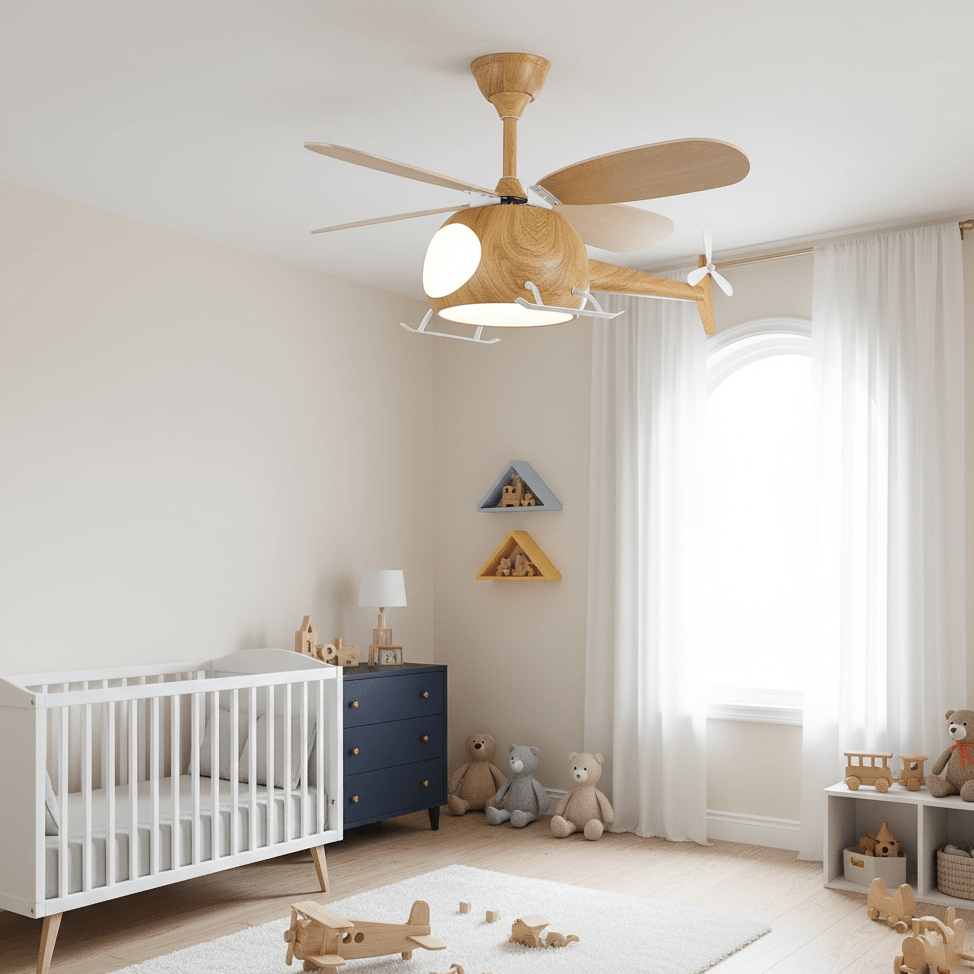 Yaralin Helicopter Ceiling Fan Light
