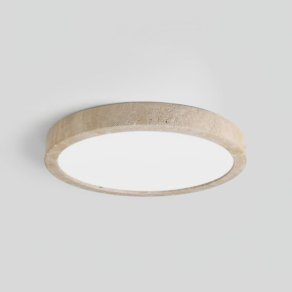 Horizon Travertine Ceiling Light – detail 7
