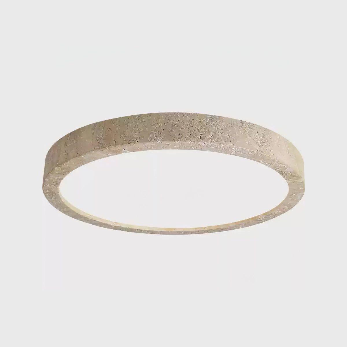 Horizon Travertine Ceiling Light – detail 6