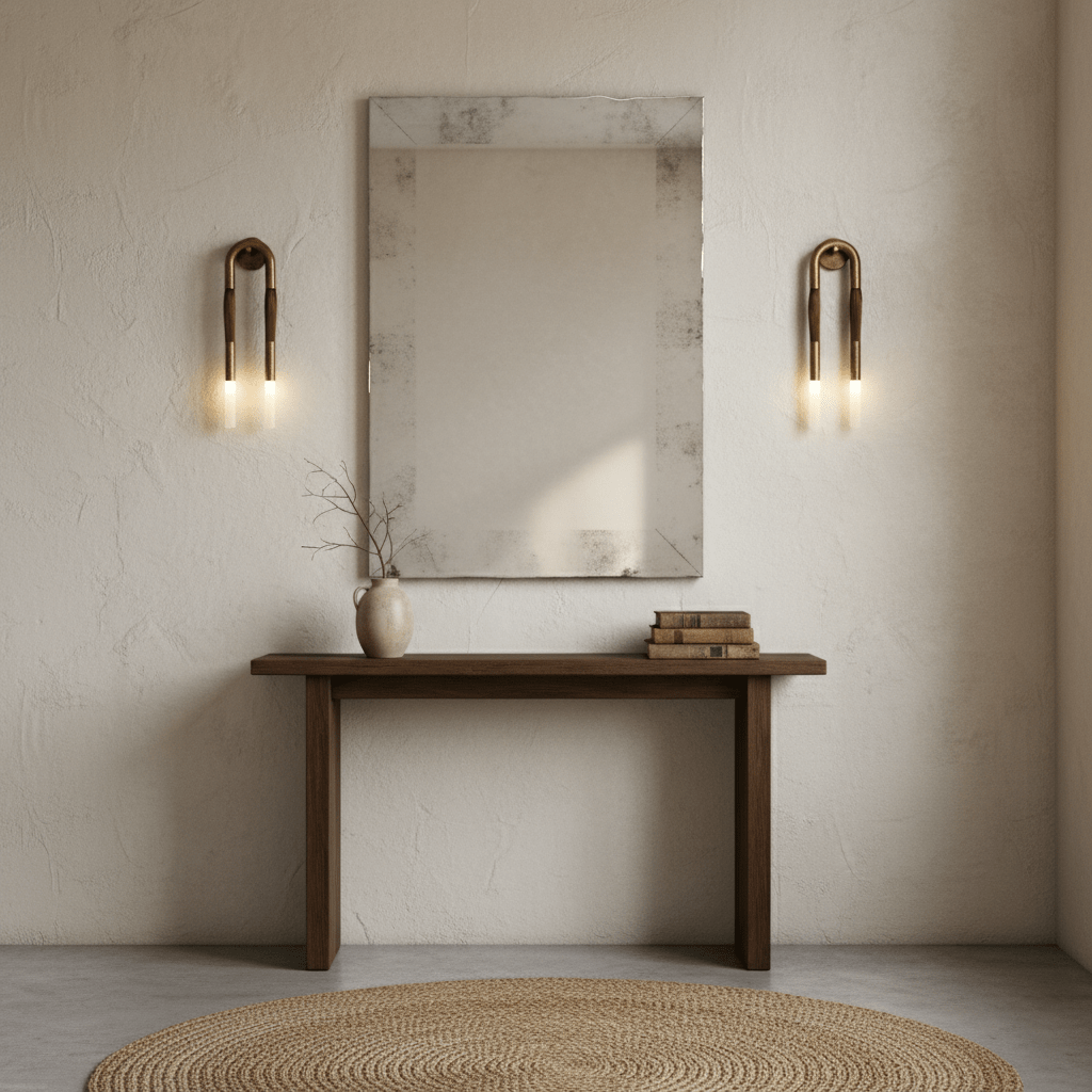 Horsehair Wall Lamp – detail 5