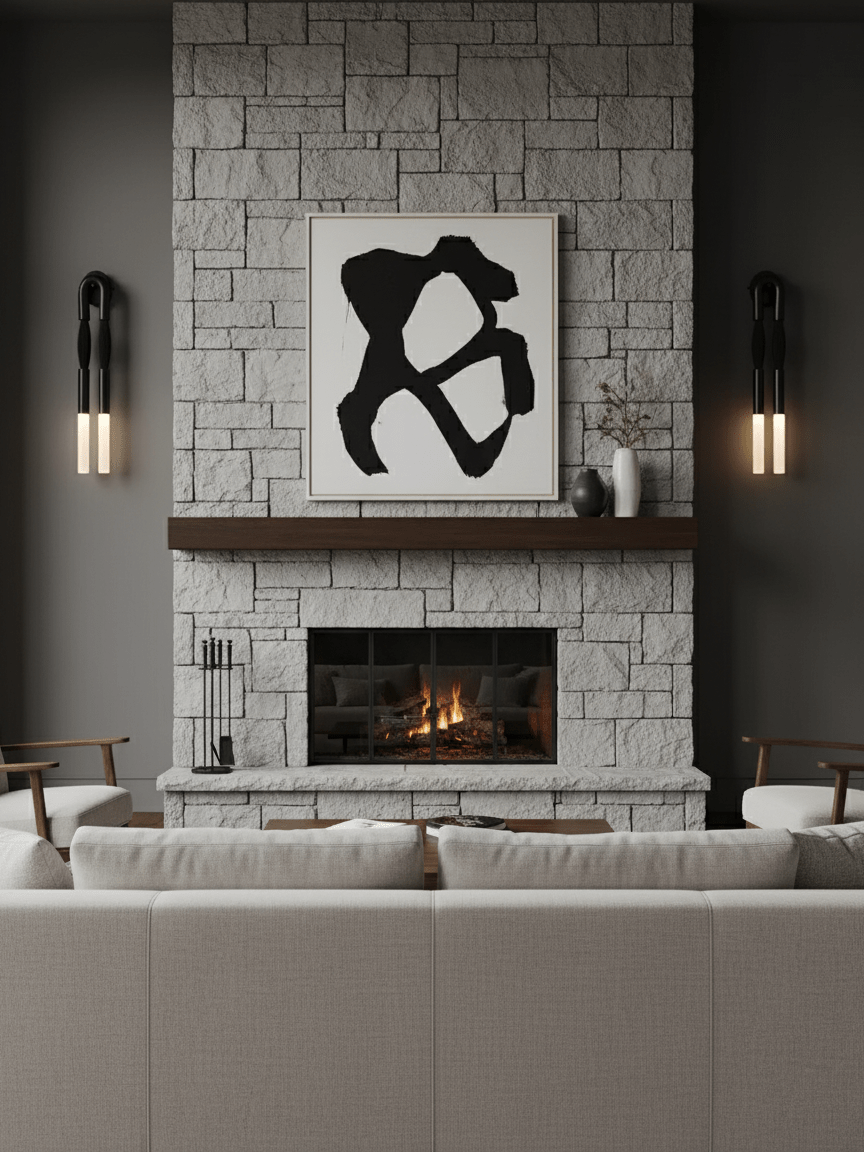 Horsehair Wall Lamp – detail 6