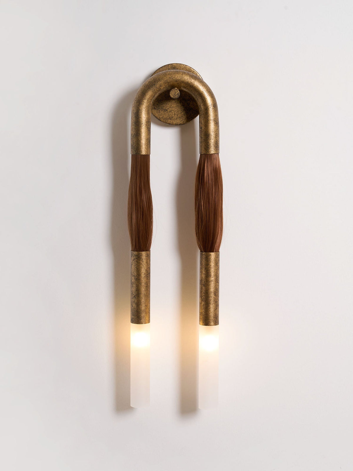 Genuine Horsehair Wall Light – detail 17