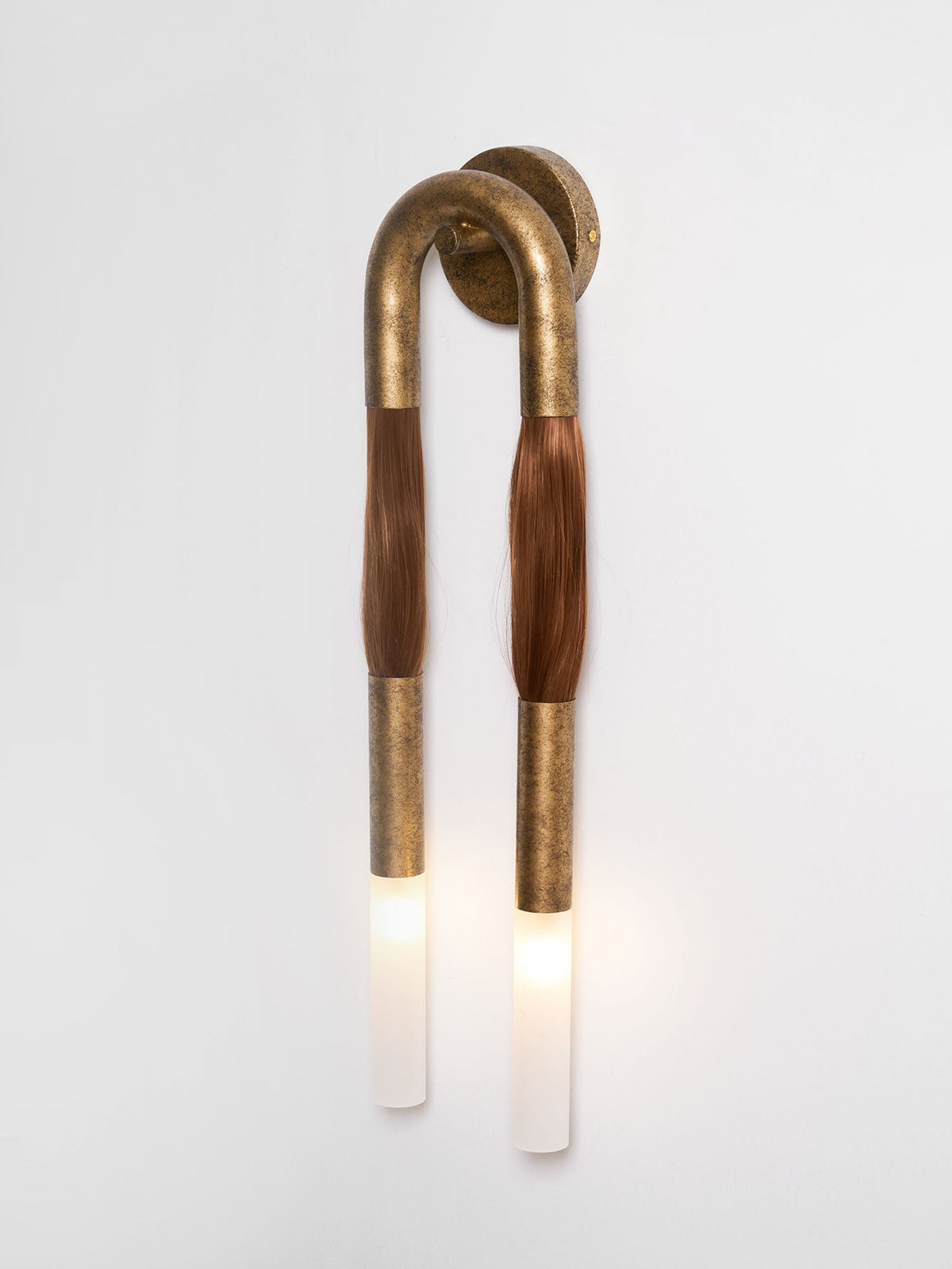 Genuine Horsehair Wall Light – detail 18
