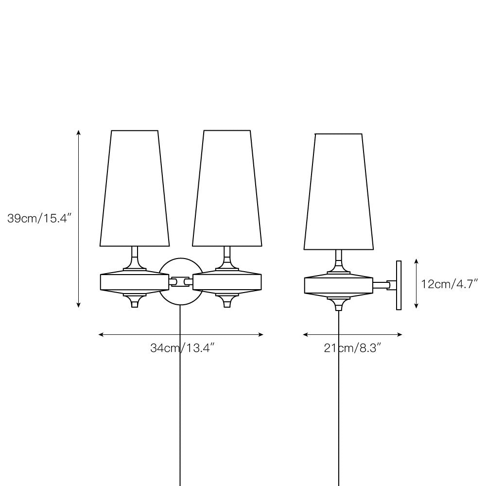 Arum Cone Wall Light