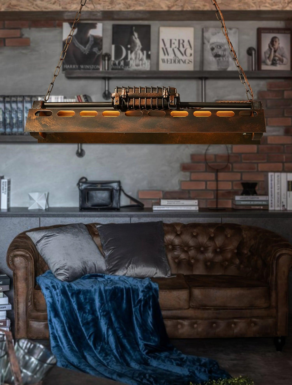 Industrial Steampunk Chandelier – detail 31