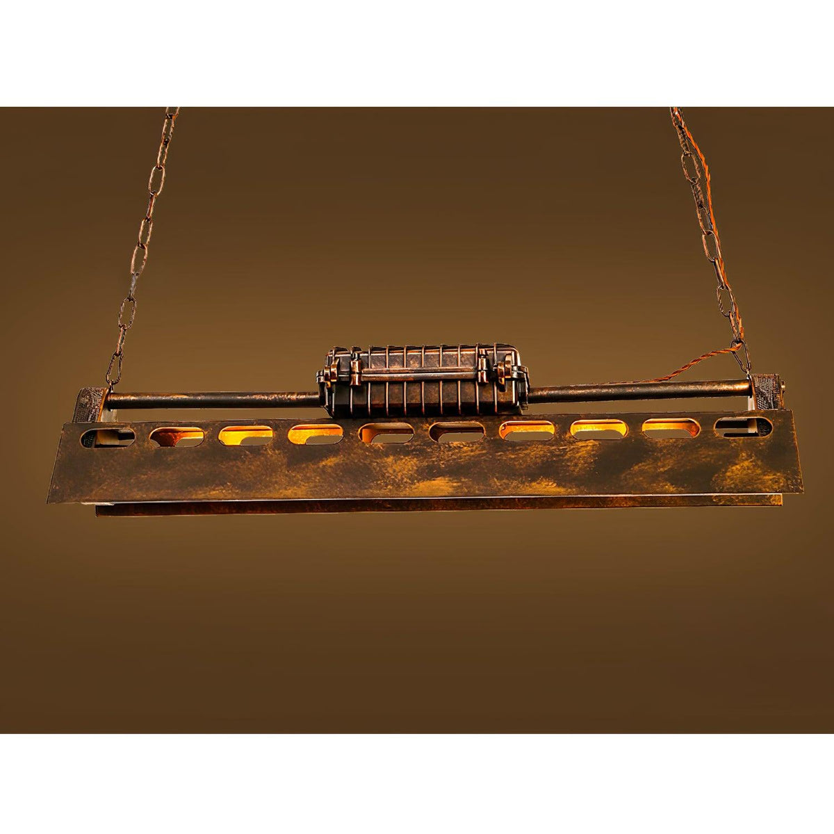 Industrial Steampunk Chandelier – detail 38