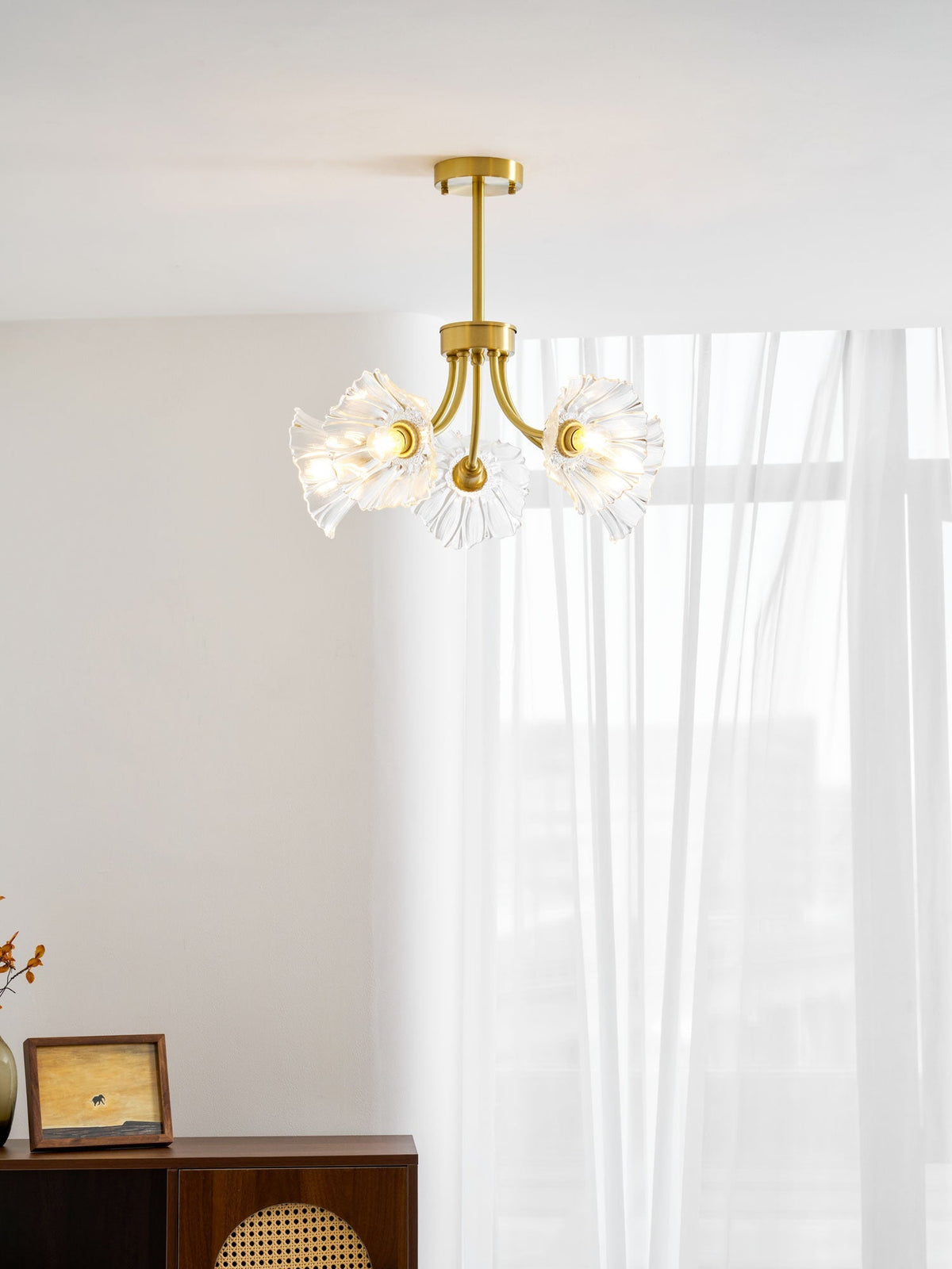 Kalin Flower Glass Chandelier – detail 31