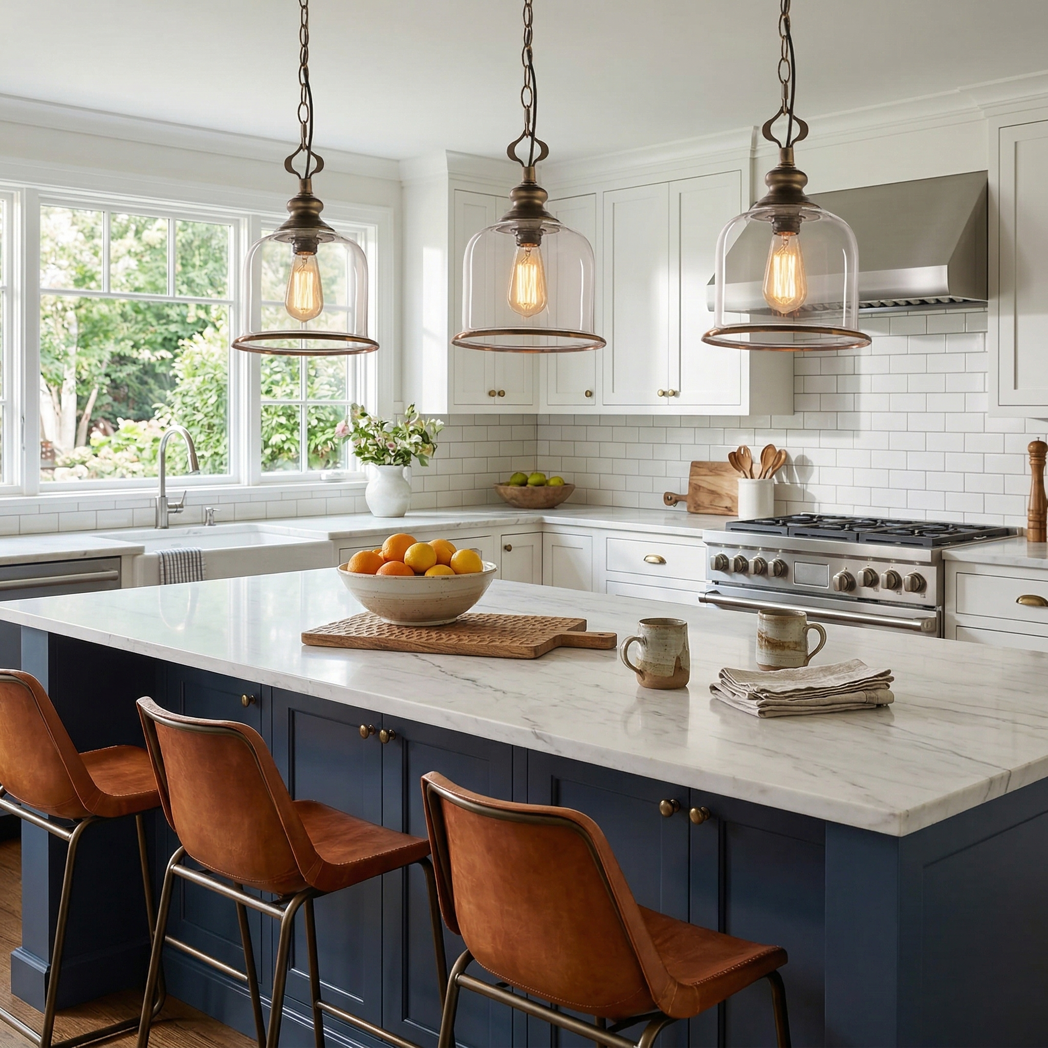 Delford Bell Pendant Light