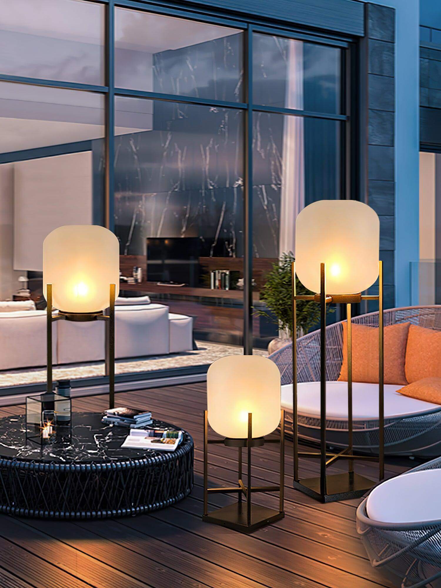 Reeflen Outdoor Floor Lamp