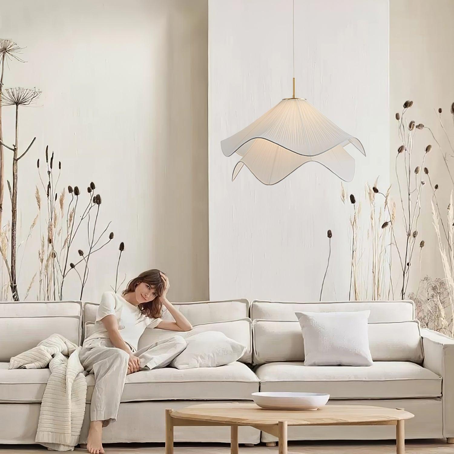 Koavas Pleated Pendant Light