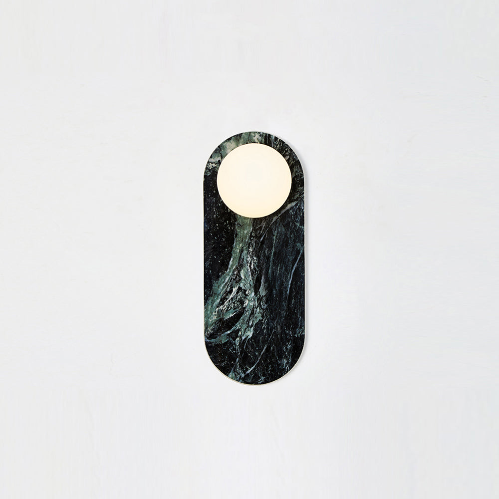 Solelon Oval Marble Wall Light