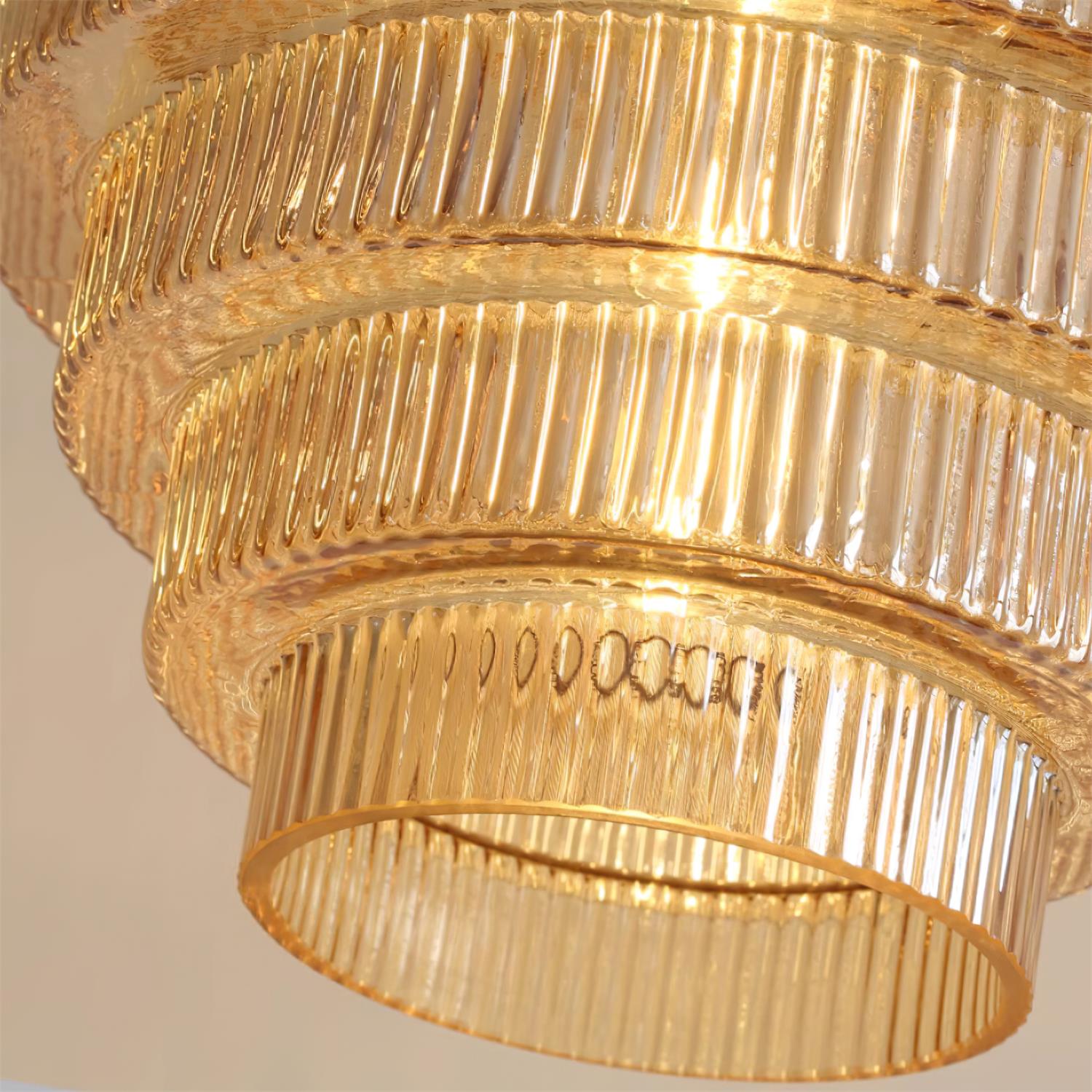 Wiolan Ribbed Pendant Light