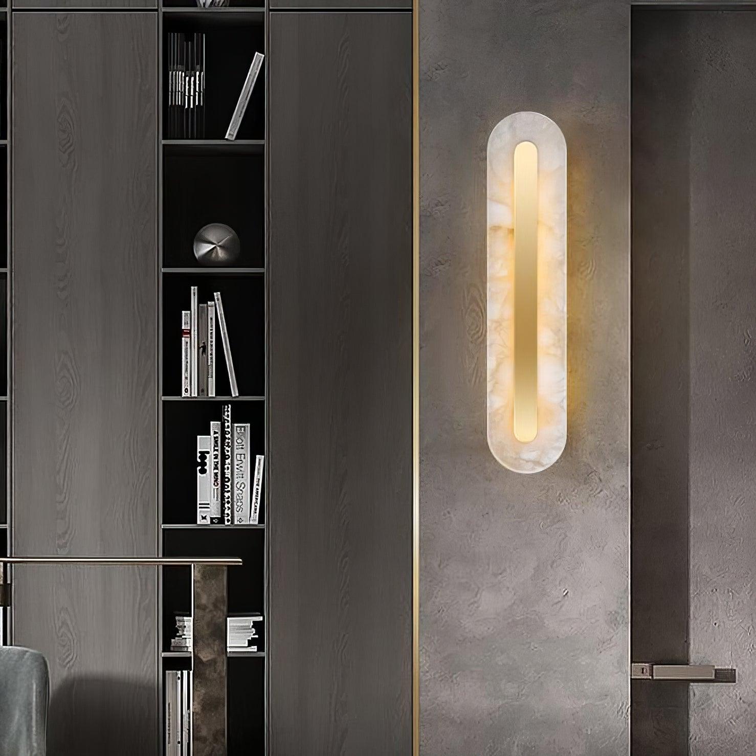 Avias Alabaster Wall Light