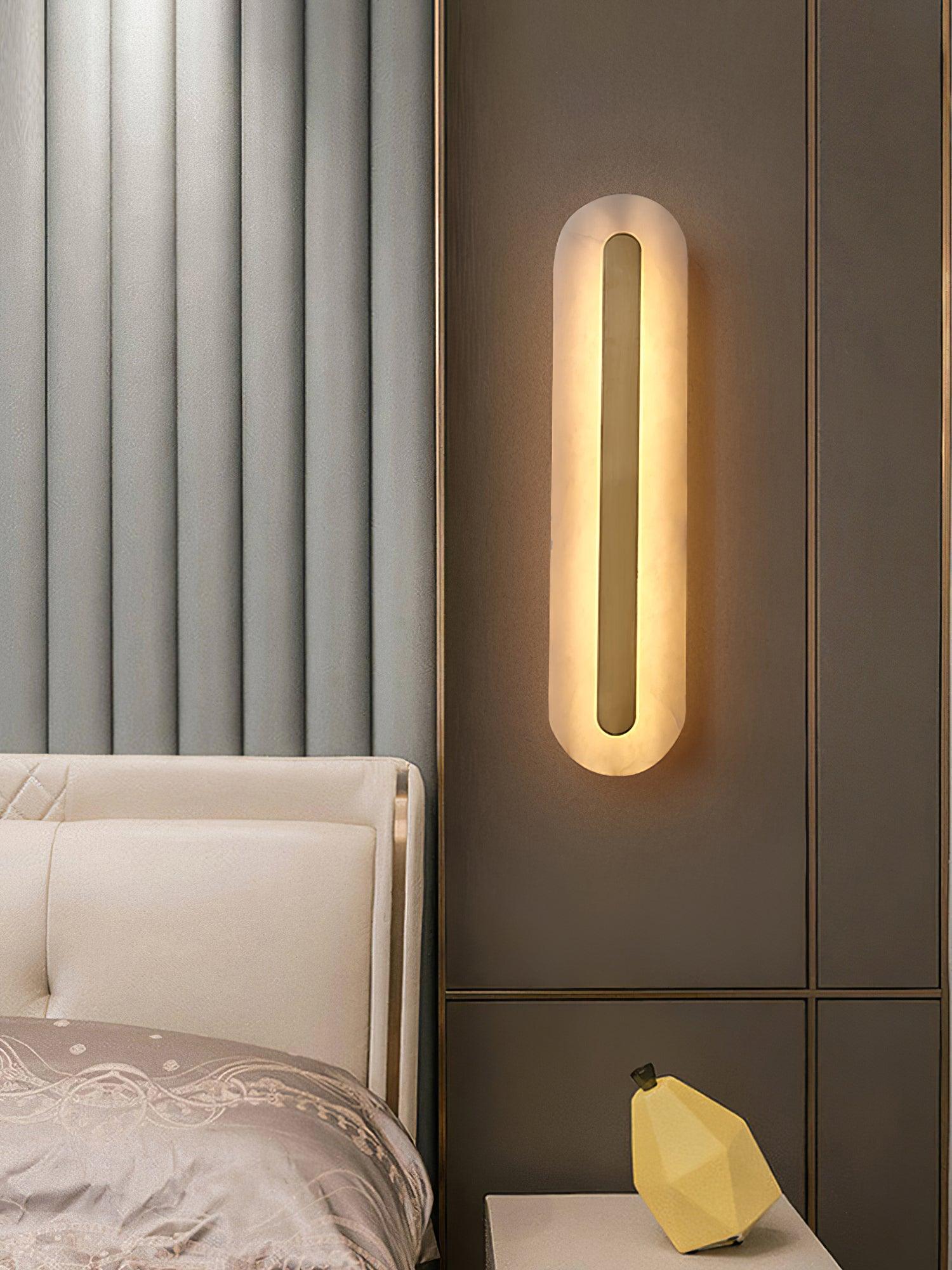 Avias Alabaster Wall Light